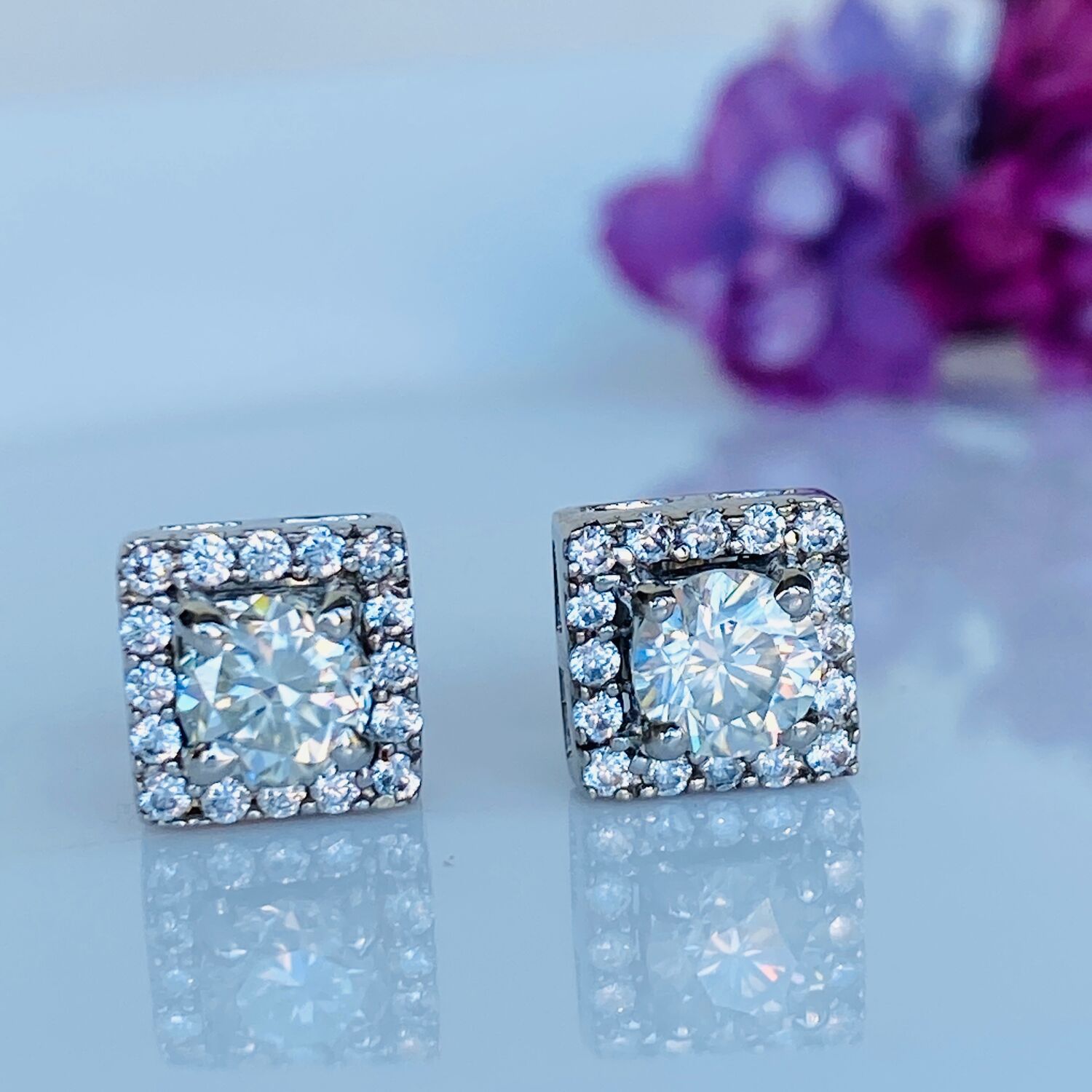 primrose diamond earrings