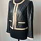 Заказать Винтаж: Кожаный жакет Massimo Dutti 48 р. Винтажные ансамбли Vintage ensembles. Ярмарка Мастеров. . Куртки винтажные Фото №3