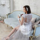 Order Boudoir dress " Marengo". Designer Valentina Polli. Livemaster. . Wedding dresses Фото №3