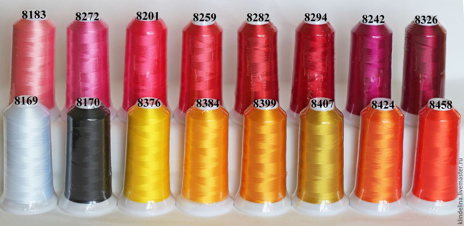 nitki dlya mashinnoj vyshivki poliester