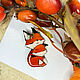 Brooch 'Red fox and fox cub, mom and baby, mother's Day,'. Brooches. greenfox-23. My Livemaster. Фото №4