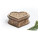 The box is wooden 'Heart'. For decorations. Box. SiberianBirchBark (lukoshko70). Online shopping on My Livemaster.  Фото №2