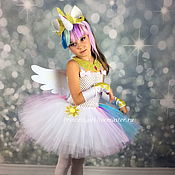 Одежда детская handmade. Livemaster - original item Costume Princess pony Celestia. Handmade.