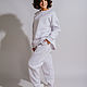 Order Super warm suit 'White'. BORMALISA. Livemaster. . Suits Фото №3