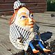 Заказать Интерьерная кукла ручной работы Авторская кукла Дама в полосатом. Стенникова Полина. Ярмарка Мастеров. . Интерьерная кукла Фото №3