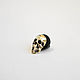 Заказать Значок Skull Pin III Brass. The Vale of Tears. Ярмарка Мастеров. . Значок Фото №3