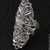 Слейв-браслет (К335) серебро 925 с позолотой