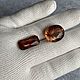 Осенний турмалин 21+ct и солнечный камень 10+ct на кольцо кулон брошь. Кольца. AMG. Ярмарка Мастеров.  Фото №6