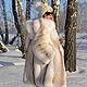 Fur coat Arctic Fox SAGA FURS(Shadow Island), Fur Coats, Omsk,  Фото №1