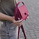 Leather bag in Fuchsia. Classic Bag. migotobags. My Livemaster. Фото №4