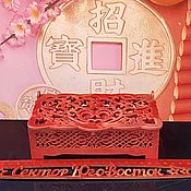 Фен-шуй и эзотерика handmade. Livemaster - original item Cash Magnet: Red Money Box by Feng Shui.. Handmade.