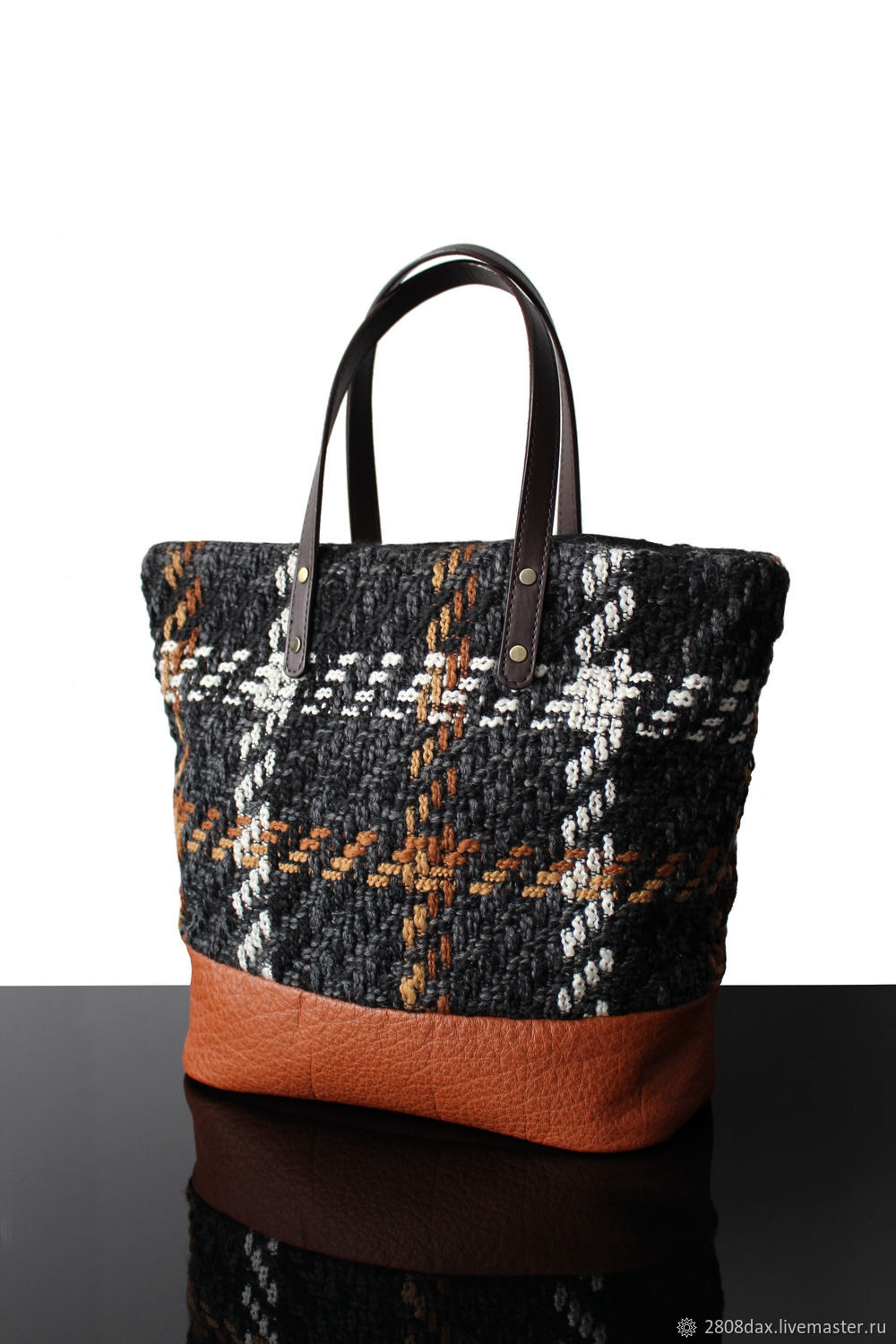 women's leather overnight bolsa