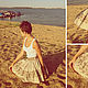 Юбка с машинной вышивкой "Romantic Summer Skirt". Юбки. Cherry Elegance. Интернет-магазин Ярмарка Мастеров.  Фото №2