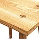 Табурет CROSS, массив дуба. Табуреты. Golfed Woodwork. Ярмарка Мастеров.  Фото №5
