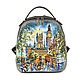 Leather backpack ' London', Backpacks, St. Petersburg,  Фото №1