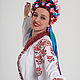 Ukrainian folk costume for women ' Bordeaux'. Suits. SLAVYANKA. My Livemaster. Фото №5