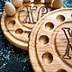 Подставка под кулич и яйца ( Пасхальная ). Подносы. Wood apple decor. Ярмарка Мастеров.  Фото №6