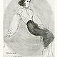Винтаж: Иллюстрация VOGUE, апрель, 1947 г. (76 лет). Журналы винтажные. Vintagecover. Интернет-магазин Ярмарка Мастеров.  Фото №2