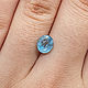 1.12 Ct Яркий Аквамарин Огранка Вьетнам Натуральный Аквамарин. Кабошоны. Дмитрий Данилов КАБОШОНЫ  Freakenfru. Ярмарка Мастеров.  Фото №5