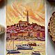  Oil Painting Landscape 'Golden Sunset. Rovinj'. Pictures. Fine Art for Joy. Online shopping on My Livemaster.  Фото №2