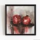 Watercolor painting of Pomegranates (painting in the interior, burgundy, Red). Pictures. Watercolour Painting Mamabelle art. Online shopping on My Livemaster.  Фото №2