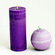  Стеариновые ароматизированные свечи Лаванда. Свечи. Свечи от Ханы (candles-hm). Интернет-магазин Ярмарка Мастеров.  Фото №2