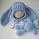 Set 'My Bunny', Baby hat, Moscow,  Фото №1