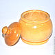 A salt shaker cup with a lid made of cedar. K21. Jars. ART OF SIBERIA. Online shopping on My Livemaster.  Фото №2