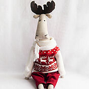 Куклы и игрушки handmade. Livemaster - original item Scandinavian-style moose (change of clothes). Handmade.