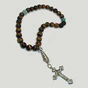 Фен-шуй и эзотерика handmade. Livemaster - original item Orthodox prayer beads from tiger eye 