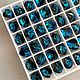 Сердце SW 10 мм. BERMUDA BLUE F, Фурнитура для украшений, Новосибирск,  Фото №1