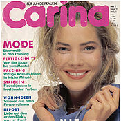 Материалы для творчества handmade. Livemaster - original item Carina Burda Magazine 2 1991 (February). Handmade.