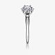Заказать Помолвочное кольцо с одним бриллиантом DIAMOND DREAM для предложения. Obruchalkicom. Ярмарка Мастеров. . Кольцо помолвочное Фото №3