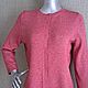 Заказать Жакет "Ягодный" кашемир/шелк. Вера / Kirshvery_knit (kirshvery) (kirshvery). Ярмарка Мастеров. . Жакеты Фото №3