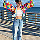 cárdigan: Cardigan 'GEOMETRÍA' crochet. Cardigans. MezhanHook. Ярмарка Мастеров.  Фото №4