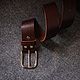 The strap is handmade of genuine leather. Straps. Titla. Ярмарка Мастеров.  Фото №5