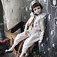 boudoir doll: Pierrot (sad clown, mime). Boudoir doll. alisbelldoll (alisbell). My Livemaster. Фото №6