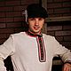 Артикул 1222 косоворотка. Народные рубахи. Костюм-Шоу. Костюмы в народном стиле (Kostum-Show). Интернет-магазин Ярмарка Мастеров.  Фото №2