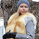 Vest fur Siberian red Fox. Solid, Vests, Omsk,  Фото №1