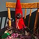 Mr.Gnome,collection “Nightmares”. Интерьерная кукла. Тина Шипилова. Интернет-магазин Ярмарка Мастеров.  Фото №2