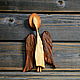 Order Statuette.Guardian angel of a girl's heart.Wooden figure. angelswooden (angelswooden). Livemaster. . Figurine Фото №3