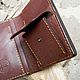 Wallet mens leather. Wallets. Marik Leather Craft. My Livemaster. Фото №6