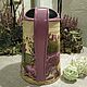 Watering can decoupage 'Provencal herbs-2'. Heads. nikazvereva. My Livemaster. Фото №4