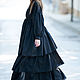 Длинное платье-рубашка из хлопка - KA0174CT. Платья. EUG FASHION. Интернет-магазин Ярмарка Мастеров.  Фото №2