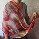 Delicate summer cotton scarves, 150h80 cm, Shibori. Scarves. arkensoie Silkyway. My Livemaster. Фото №6