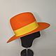 Fedora 'Agent O' felt hat. Hats1. Felt Hats Shop. My Livemaster. Фото №6