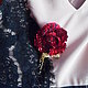 брошка "Её величество-Роза",в стиле D&G. Брошь-булавка. Татьяна Кандаурова сумки,украшения. Ярмарка Мастеров.  Фото №4