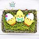 Easter Chicks. Gift for Easter. Easter decor. EASTER. Easter souvenirs. chehovchanki. My Livemaster. Фото №4