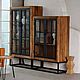 Стеклянный шкаф витрина (современный). Шкафы. Wood with soul. Интернет-магазин Ярмарка Мастеров.  Фото №2