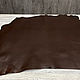 Vacchetta Prima Dark Brown (1,0-1,2мм), цв. Коричневый,  кожа. Кожа. Prima Pelle (Марина). Ярмарка Мастеров.  Фото №6